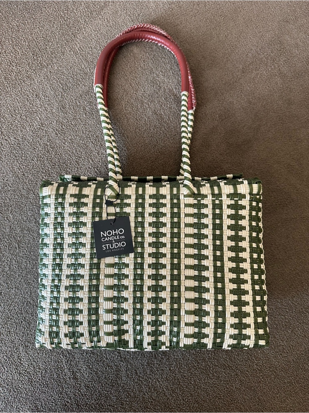 Noho candle Co and Studio - Woven Tote